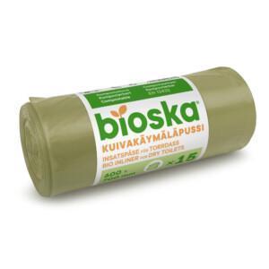 Bioska Trockentoilettenbeutel - 15 Stk/ 1 Rolle