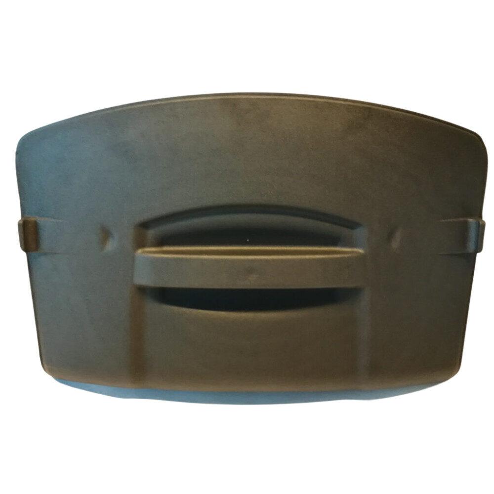 Entleerungstür grau